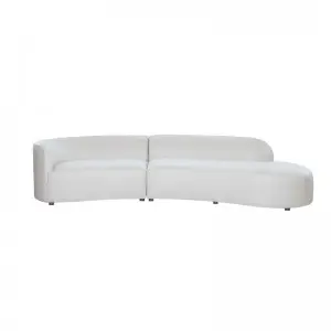 Modern Light Luxury Elegant Versatile Comfortable Fashionable Crescent Sofa