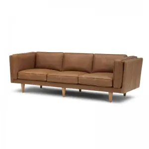Modern Minimalist Fashionable Retro Comfortable Berlin Leather Modular Sofa